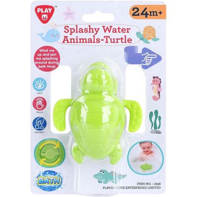 Playgo spetterend waterdier badspeeltje schildpad Multi kleuren Playgo spetterend waterdier badspeeltje schildpad Multi kleuren