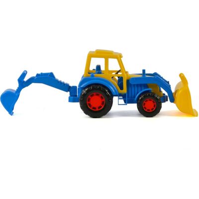 Cavallino tractor met voorlader blauw Blauw Cavallino tractor met voorlader blauw Blauw