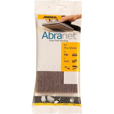 Mirka Schuurbanden - P120 korrel, 70x125mm, Droogritsluiting Mirka Schuurbanden - P120 korrel, 70x125mm, Droogritsluiting