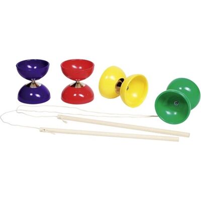 Goki diabolo with 2 wooden sticks and string Goki diabolo with 2 wooden sticks and string