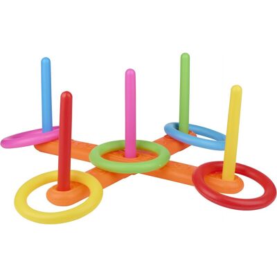 Eddy Toys ringwerp spel 12-delig - ring gooien spel voor kinderen - werpspel toss game voor buiten - buitenspel speelgoed - tuinspel kinderen - ring toss spel ringwerpset Eddy Toys ringwerp spel 12-delig - ring gooien spel voor kinderen - werpspel toss game voor buiten - buitenspel speelgoed - tuinspel kinderen - ring toss spel ringwerpset