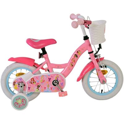 Volare Disney princess kinderfiets - meisjes - 12 inch - roze Volare Disney princess kinderfiets - meisjes - 12 inch - roze