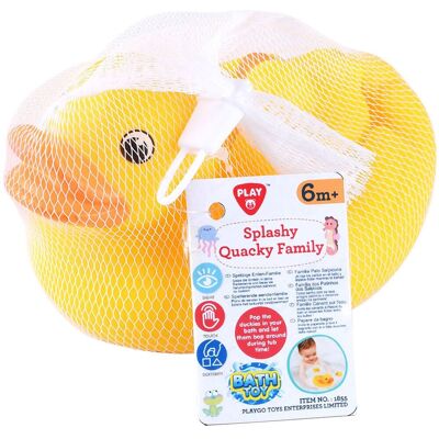 Playgo spetterende eendenfamilie - 4dlg. Multi kleuren Playgo spetterende eendenfamilie - 4dlg. Multi kleuren