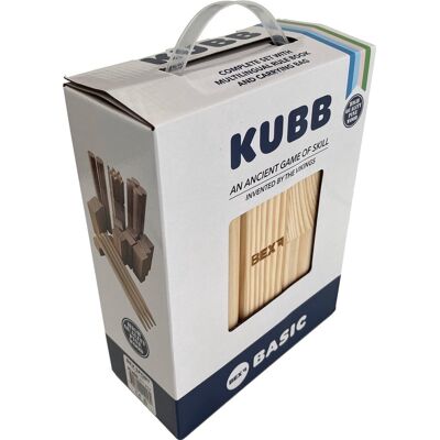 Bex Houten buitenspel kubb basic Naturel Bex Houten buitenspel kubb basic Naturel