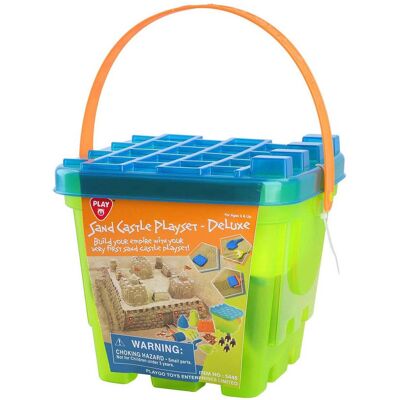 Playgo strandset kasteel met accessoires, 21dlg. Multi kleuren Playgo strandset kasteel met accessoires, 21dlg. Multi kleuren