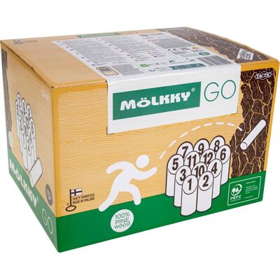 Tactic mölkky go - vang- en werpspel - origineel fins houten werpspel in handige draagbare doos - duurzaam grenenhout - met gratis score-app Multi kleuren Tactic mölkky go - vang- en werpspel - origineel fins houten werpspel in handige draagbare doos - duurzaam grenenhout - met gratis score-app Multi kleuren