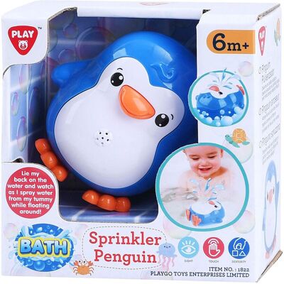 Playgo badspeelgoed spetterende pinguin Multi kleuren Playgo badspeelgoed spetterende pinguin Multi kleuren