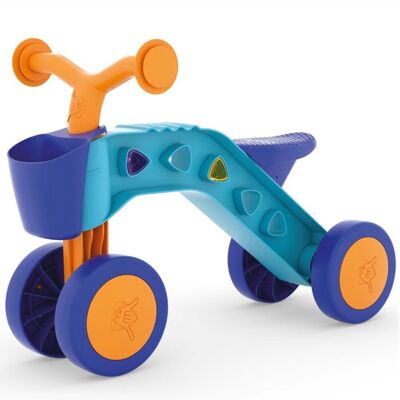 Chillafish loopfiets 1 jaar voor jongens en meisjes met speelblokken - loopwagen voor peuters tot 3 jaar met mandje - blauw - lichtgewicht - stille anti slip banden voor binnen en buiten - stabiele vierwieler - model itsibitsi Chillafish loopfiets 1 jaar voor jongens en meisjes met speelblokken - loopwagen voor peuters tot 3 jaar met mandje - blauw - lichtgewicht - stille anti slip banden voor binnen en buiten - stabiele vierwieler - model itsibitsi