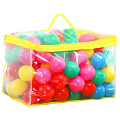 Summertime ballenbak ballen 100 stuks in bewaartas Summertime ballenbak ballen 100 stuks in bewaartas