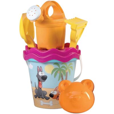 Androni Emmer strandset klein, 6dlg. Multi kleuren Androni Emmer strandset klein, 6dlg. Multi kleuren