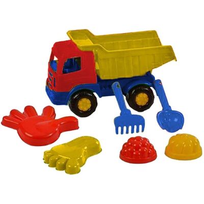 Cavallino Strandset truck 7-delig Multi kleuren Cavallino Strandset truck 7-delig Multi kleuren