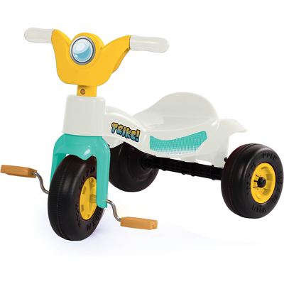 Dolu trike driewieler wit/blauw/geel 49x42x60cm Dolu trike driewieler wit/blauw/geel 49x42x60cm