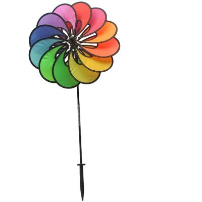 Rhombus big flower regenboog windvanger 48x73 cm Rhombus big flower regenboog windvanger 48x73 cm