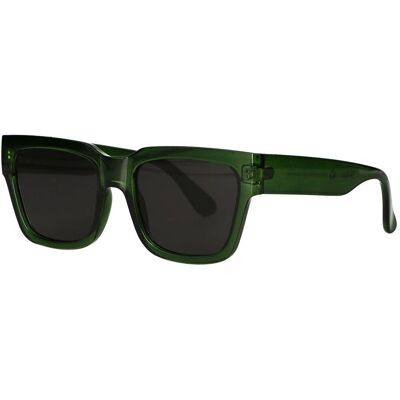 Spectrum zonnebril statement vierkant groen smoke glas dames Spectrum zonnebril statement vierkant groen smoke glas dames