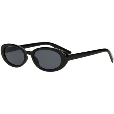 Spectrum zonnebril ovaal zwart smoke glas dames Spectrum zonnebril ovaal zwart smoke glas dames
