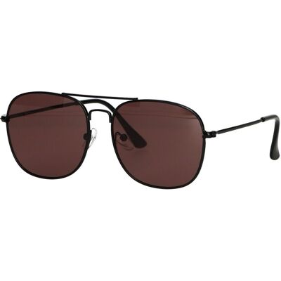 Spectrum zonnebril piloot zwart bruin glas kids jongen Spectrum zonnebril piloot zwart bruin glas kids jongen