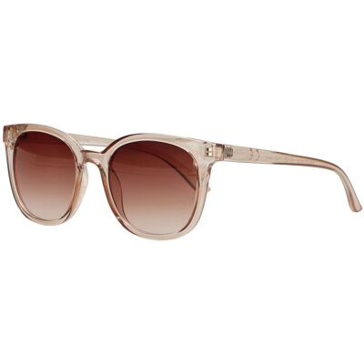 Spectrum polarized zonnebril beige transparant bruin dames Spectrum polarized zonnebril beige transparant bruin dames