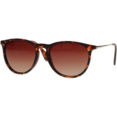Spectrum zonnebril tortoise goud bruin glas unisex Spectrum zonnebril tortoise goud bruin glas unisex