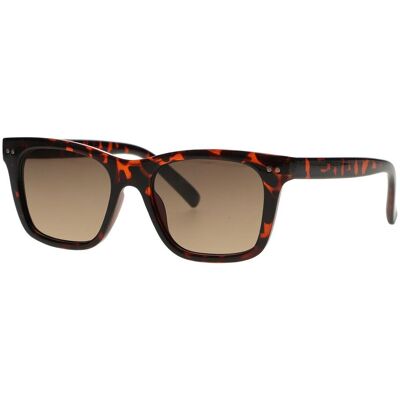 Spectrum zonnebril tortoise bruin glas unisex Spectrum zonnebril tortoise bruin glas unisex