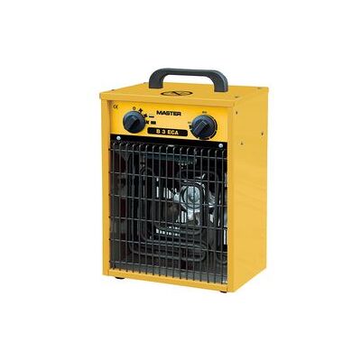 Master Draagbare Elektrische Verwarming - 3 kW - Geel - Verwarmers Master Draagbare Elektrische Verwarming - 3 kW - Geel - Verwarmers