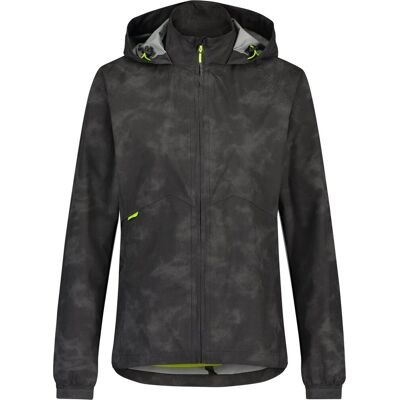 AGU Compact regenjas commuter dames reflectie zwart AGU Compact regenjas commuter dames reflectie zwart
