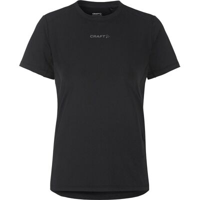 Craft 1914798 Adv Essence Ss Tee 2 W Kvinde Zwart - T-Shirt Craft 1914798 Adv Essence Ss Tee 2 W Kvinde Zwart - T-Shirt