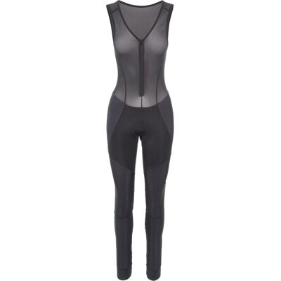 AGU prime lange fietsbroek met zeem ii essential dames - zwart - m - met bretels AGU prime lange fietsbroek met zeem ii essential dames - zwart - m - met bretels