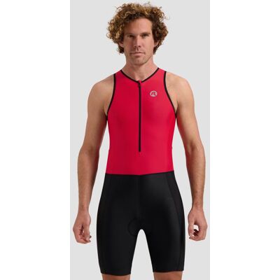 Rogelli Triathlon Overall - Rood/Zwart - Maat S Rogelli Triathlon Overall - Rood/Zwart - Maat S