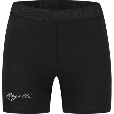 Rogelli fietsonderbroek dames - met zeem - zwart - xxl Rogelli fietsonderbroek dames - met zeem - zwart - xxl