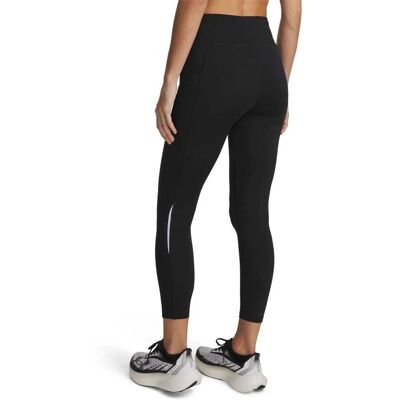 Under Armour ua velociti ankle tights-blk dames sportlegging - zwart - reflective Under Armour ua velociti ankle tights-blk dames sportlegging - zwart - reflective