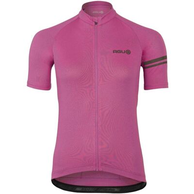 AGU Core fietsshirt ss essential dames electric fuchsia AGU Core fietsshirt ss essential dames electric fuchsia