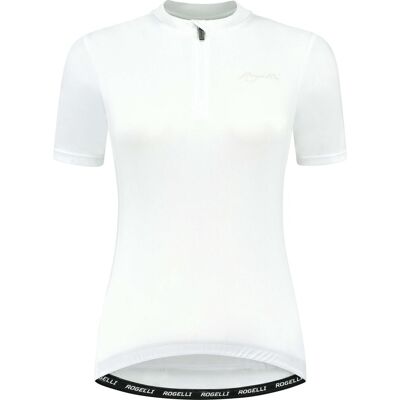 Rogelli Wit Dames Fietsshirt - Lichtgewicht Sneldrogend Rogelli Wit Dames Fietsshirt - Lichtgewicht Sneldrogend