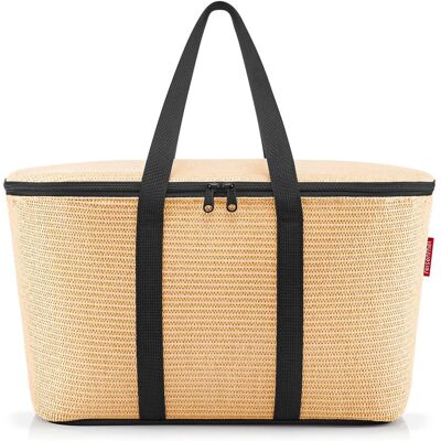 Reisenthel coolerbag koeltas - 20l - raffia zwart Reisenthel coolerbag koeltas - 20l - raffia zwart