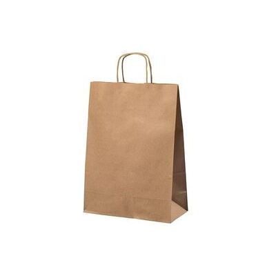 Mailmedia Krafthandige Tas met Handvat - 8,7L - Bruin Mailmedia Krafthandige Tas met Handvat - 8,7L - Bruin