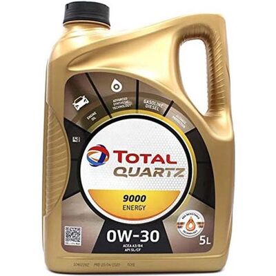 Total Energies - Quartz 9000 ENERGY 0W-30 - 5L - Motorolie Total Energies - Quartz 9000 ENERGY 0W-30 - 5L - Motorolie