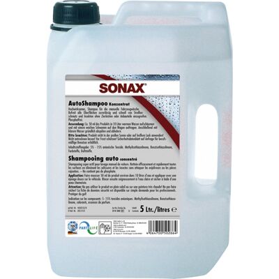 Sonax - Glanz-Shampoo - 5 L - Konzentrat - autoshampoo Sonax - Glanz-Shampoo - 5 L - Konzentrat - autoshampoo