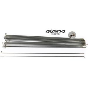 Alpina Spaken 276-13 raggi ø2.00 mm fg 2,3 - zink (144 stuks) Zilver Alpina Spaken 276-13 raggi ø2.00 mm fg 2,3 - zink (144 stuks) Zilver