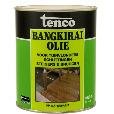Tenco 1034323 - bangkirai olie 1l 3 stuks Tenco 1034323 - bangkirai olie 1l 3 stuks