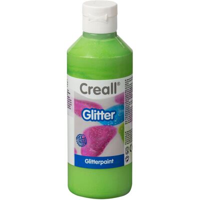 Creall Groene Glitterverf - Knutsel & Kunstverf Creall Groene Glitterverf - Knutsel & Kunstverf