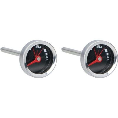 Alpina vleesthermometer zilver 7 cm 2 stuks Alpina vleesthermometer zilver 7 cm 2 stuks