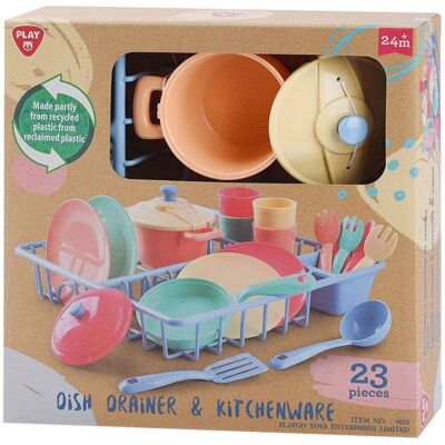 Play 23-delige Keuken Set - Veelkleuren Play 23-delige Keuken Set - Veelkleuren