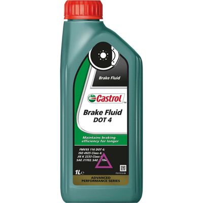 Castrol remvloeistof Dot4 Synthetisch 1L - Remvloeistof Castrol remvloeistof Dot4 Synthetisch 1L - Remvloeistof