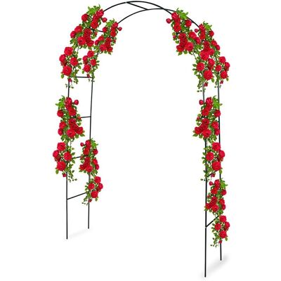 Kinzo Rozenboog - Metalen Tuinondersteuning - 240x140cm Kinzo Rozenboog - Metalen Tuinondersteuning - 240x140cm
