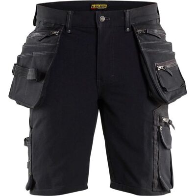 Blåkläder Blaklader short 4-weg stretch x1900 1988-1644 - zwart - c54 Blåkläder Blaklader short 4-weg stretch x1900 1988-1644 - zwart - c54
