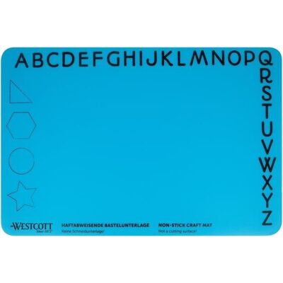 WESTCOTT Knutselmat - Duurzaam Siliconen Bescherming - 45,4x30,4cm WESTCOTT Knutselmat - Duurzaam Siliconen Bescherming - 45,4x30,4cm