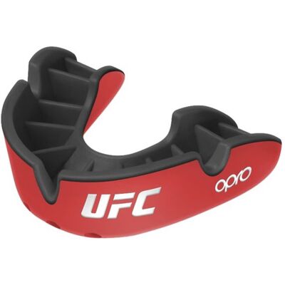Opro UFC Silver 2022 Rood Zwart - Mondbeschermer Opro UFC Silver 2022 Rood Zwart - Mondbeschermer