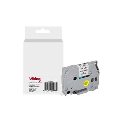 Etiketteertape Viking TZe-231 Brother Zwart op wit Etiketteertape Viking TZe-231 Brother Zwart op wit