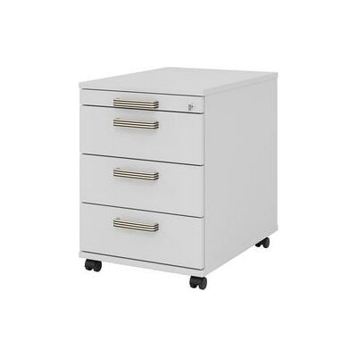 hjh OFFICE PRO SIGNA AC30 - Mobiele ladekast - Grijs met 3 laden hjh OFFICE PRO SIGNA AC30 - Mobiele ladekast - Grijs met 3 laden