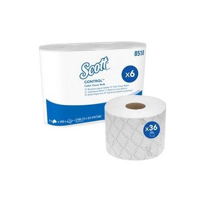 Scott Control Drie Laags Toiletpapier - 36 Rollen Scott Control Drie Laags Toiletpapier - 36 Rollen
