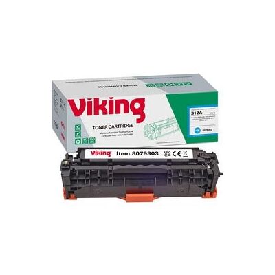 Viking Cyaan Toner voor HP 312A - Printer Toner Cartridge Viking Cyaan Toner voor HP 312A - Printer Toner Cartridge